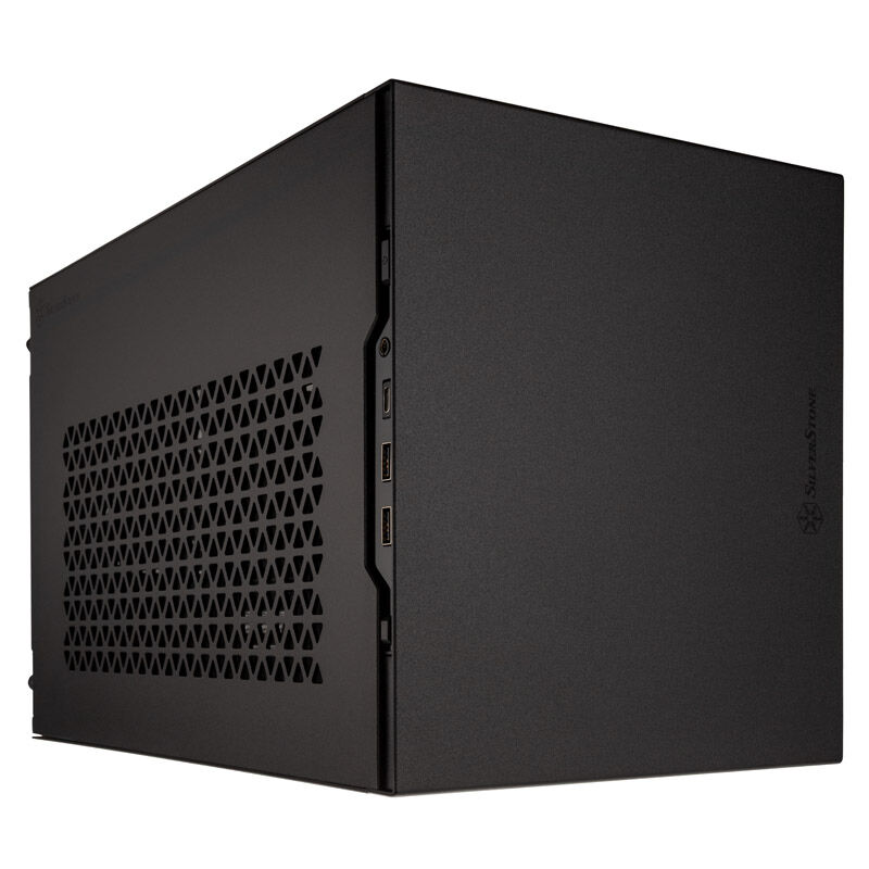 Silverstone SST-SG15B Sugo Mini-ITX case - black - Watercooling UK