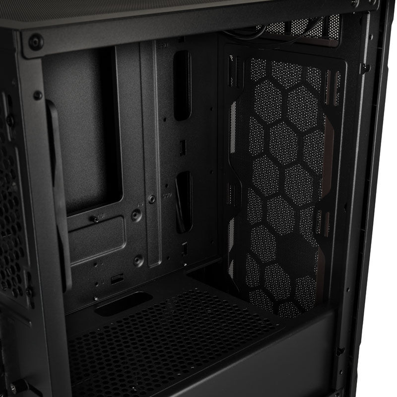 Silverstone Fara H1M Micro-ATX case - black