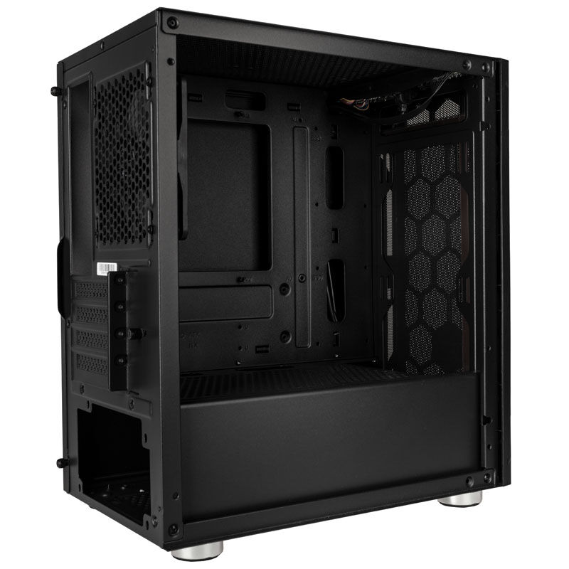 Silverstone Fara H1M Micro-ATX case - black