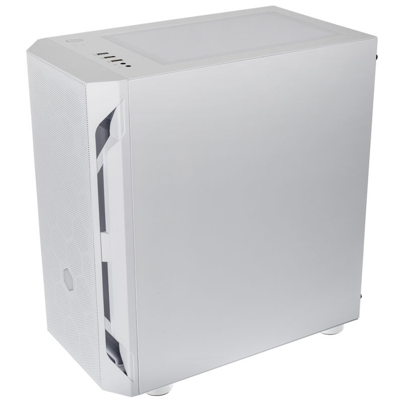 Silverstone Fara H1M Micro-ATX Case - Tempered Glass, white