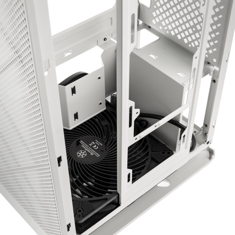 Silverstone Alta G1M Micro-ATX Case - white : image 9