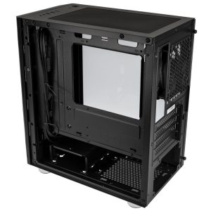 Silverstone Fara H1M, Tempered Glass - black