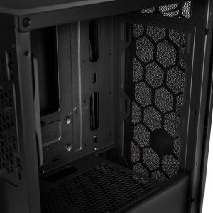 Silverstone Fara H1M, Tempered Glass - black
