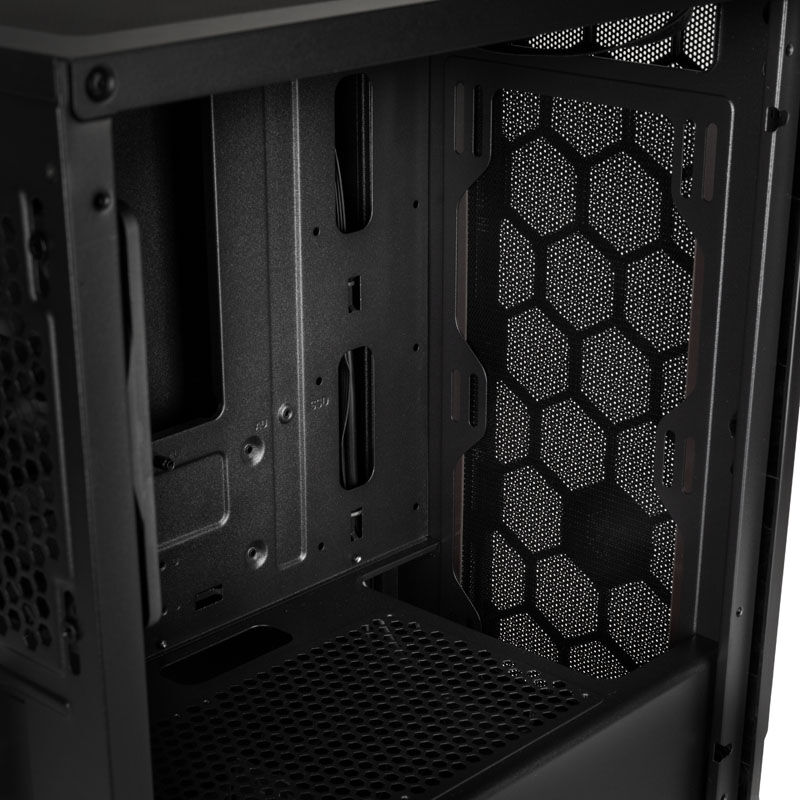 Silverstone Fara H1M, Tempered Glass - black