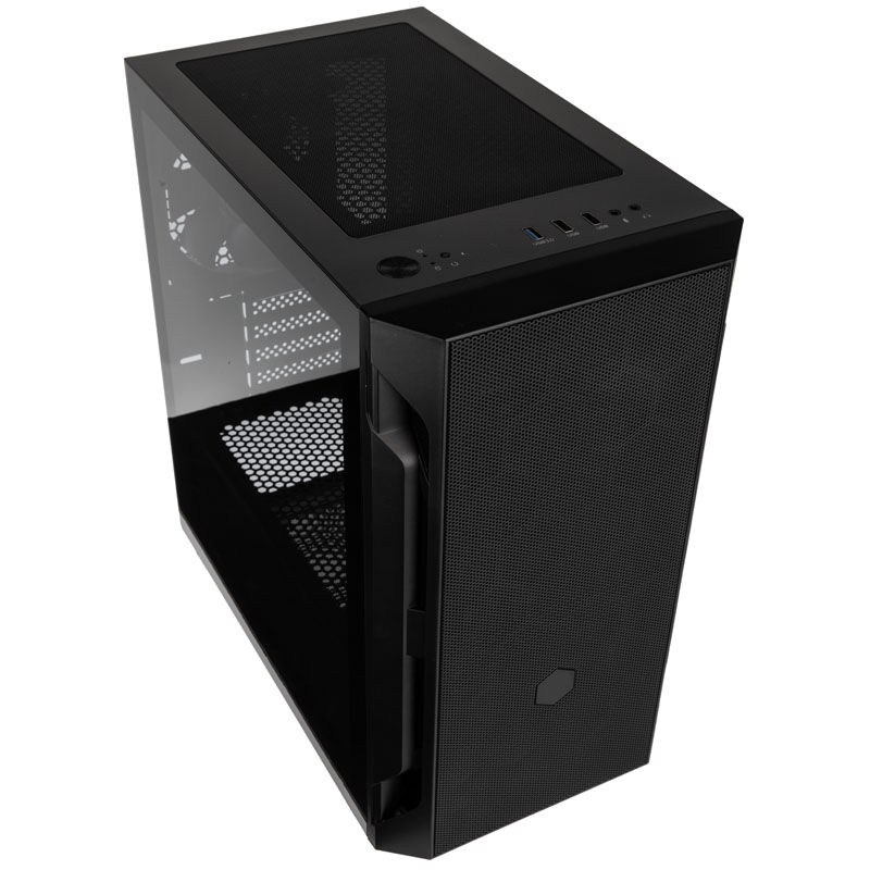 Silverstone Fara H1M, Tempered Glass - black