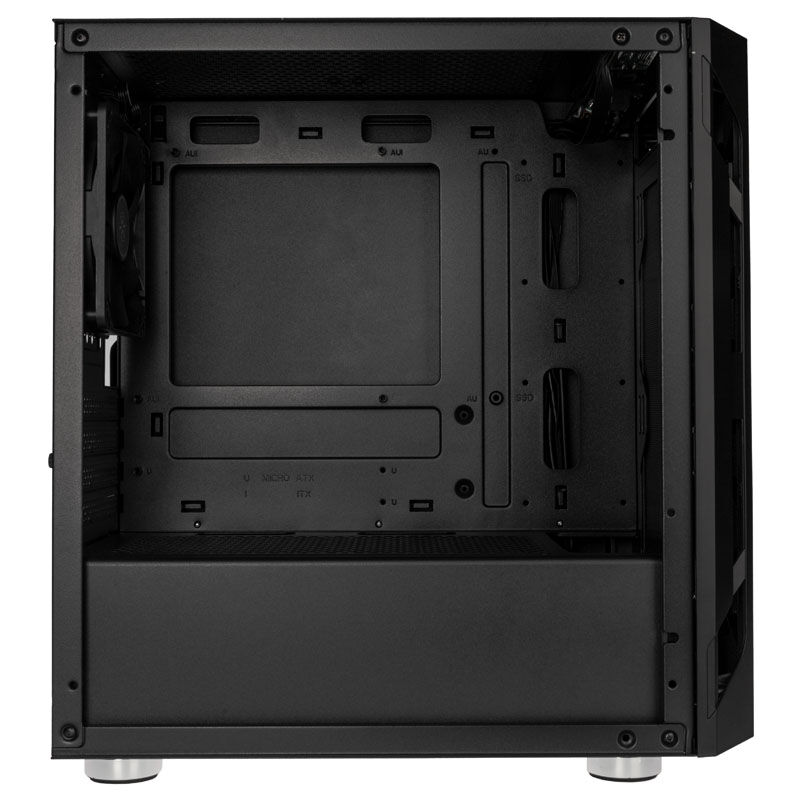 Silverstone Fara H1M, Tempered Glass - black