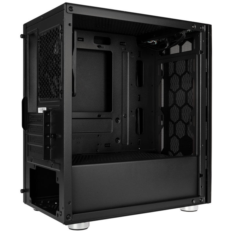 Silverstone Fara H1M, Tempered Glass - black