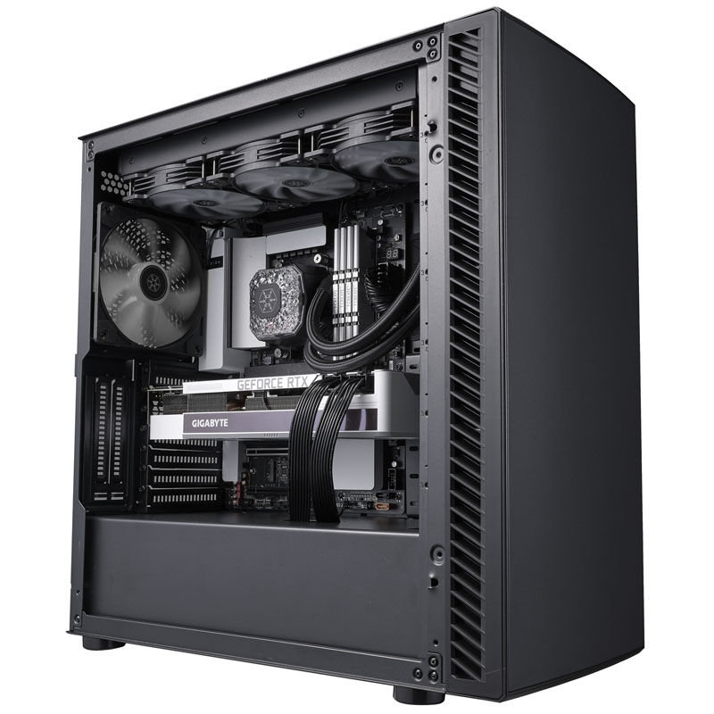 Silverstone SST-SEQ1B SETA Q1 Midi-Tower - black