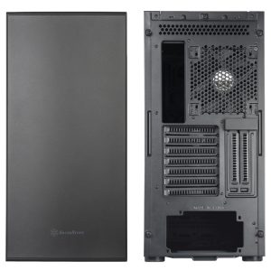 Silverstone SST-SEQ1B SETA Q1 Midi-Tower - black