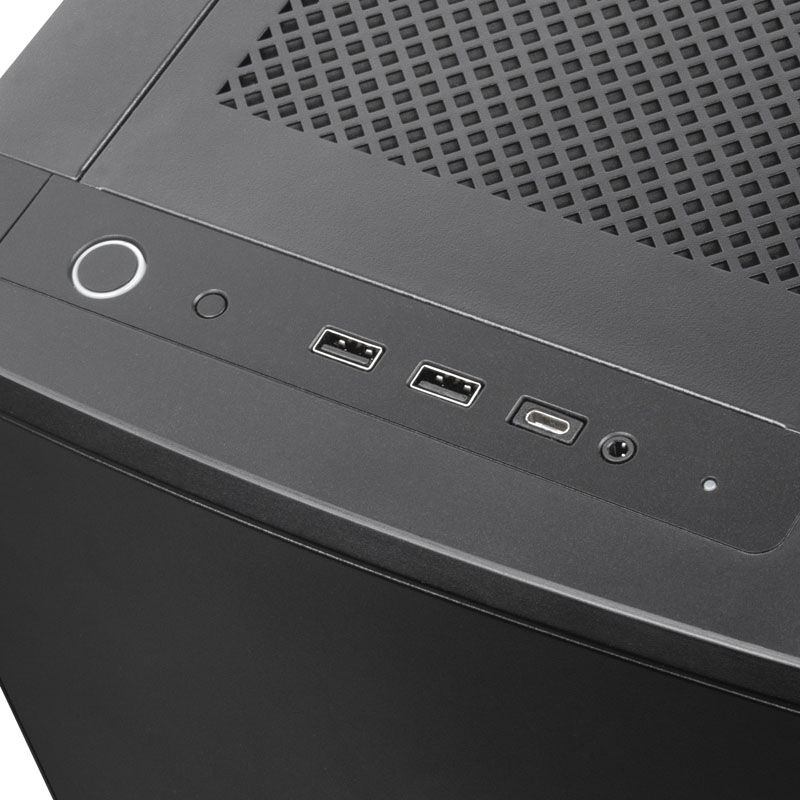 Silverstone SST-SEQ1B SETA Q1 Midi-Tower - black