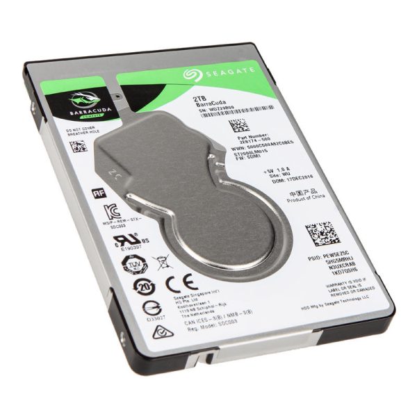 Seagate BarraCuda HDD, SATA 6G, 5400RPM, 2.5 inch – 2TB