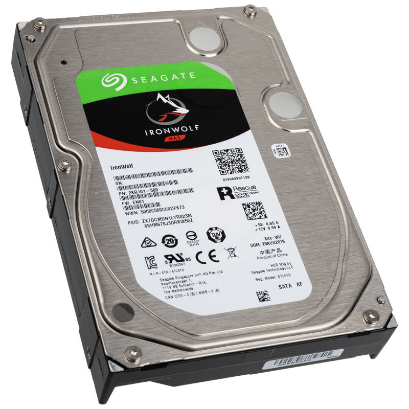 Seagate IronWolf HDD, SATA 6G, 7200 rpm, 3.5 inches - 8 TB