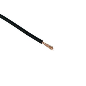 Insulated copper lead 1x0,14mm- (18AWG) 10m black
