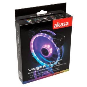 Akasa Vegas TLY Addressable RGB Fan - 140mm