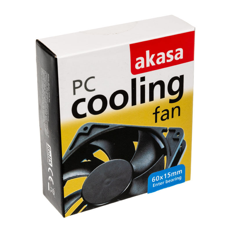 Akasa Fan AK-6015MS - 60mm, black