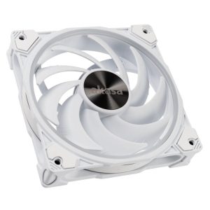 Akasa SOHO AR Addressable RGB Fan, white - 120mm