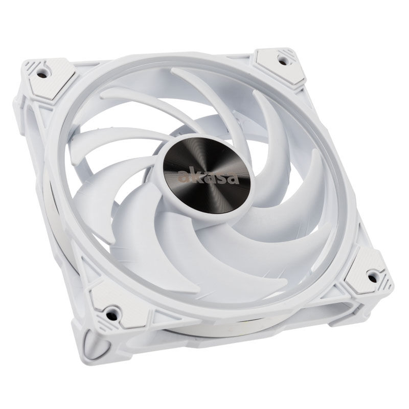Akasa SOHO AR Addressable RGB Fan, white - 120mm