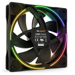 be quiet! Light Wings ARGB PWM Fan - 120mm black