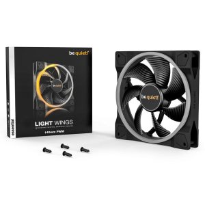 be quiet! Light Wings ARGB PWM Fan - 140mm black