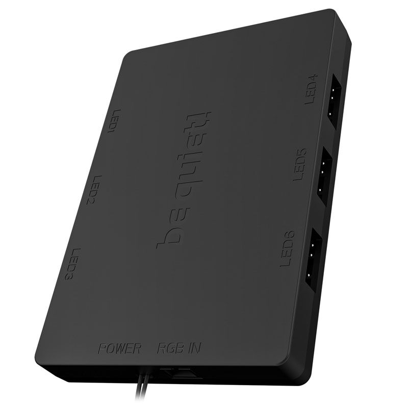 be quiet! Light Wings ARGB PWM Fan, Triple Pack - 140mm black : image 3