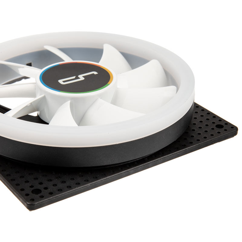 Cryorous Crona x PWM fan, ARGB - 120mm, white