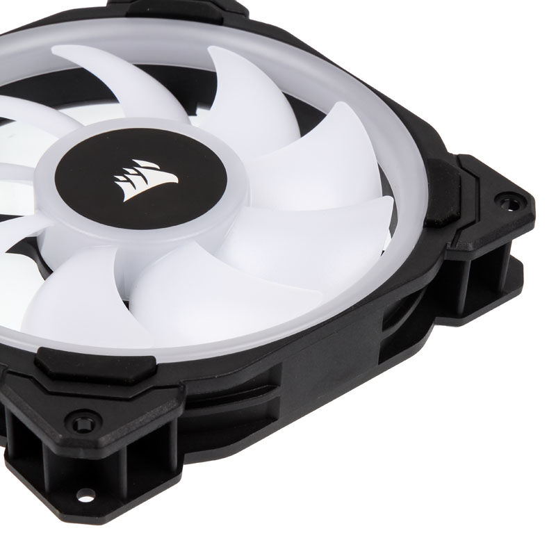 Corsair LL140 Node Pro High Performance PWM Fan (RGB) Twin Pack incl. Controller - 140mm