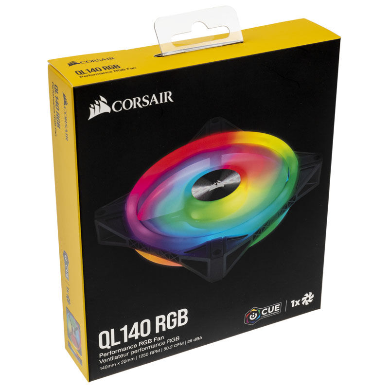 iCUE QL140 RGB PWM Lfter - 140mm