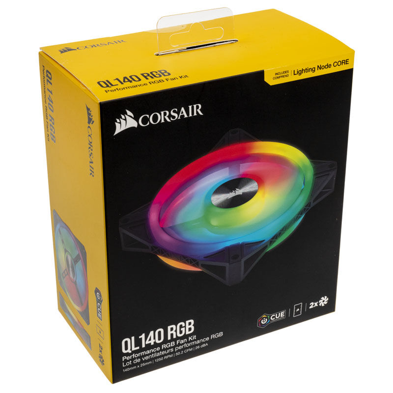 Corsair iCUE QL140 RGB PWM fan 2-pack incl.RGB controller - 140mm : image 8