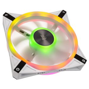 Corsair iCUE QL140 RGB PWM fan - 140mm, white