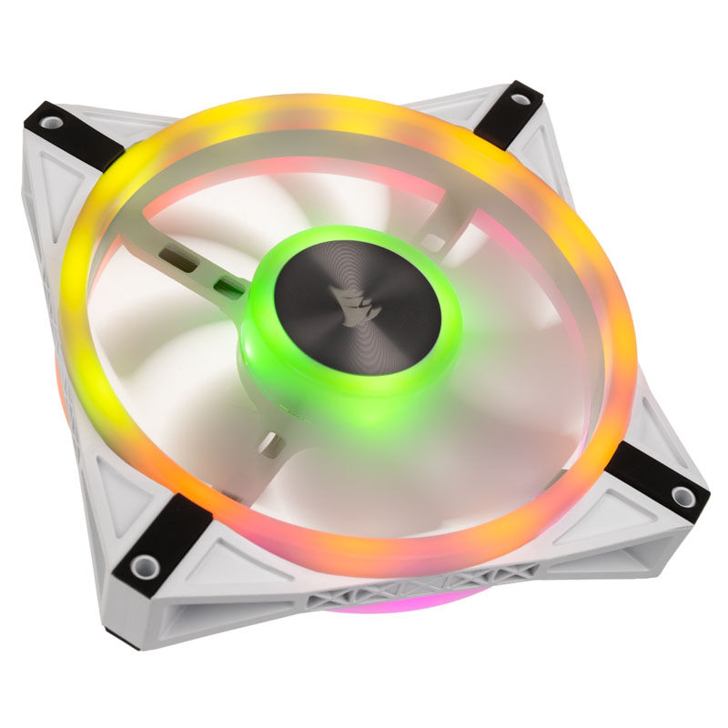 Corsair iCUE QL140 RGB PWM fan - 140mm, white