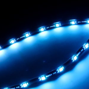 IN WIN Aurora RGB LED Fan, 120mm, Set of 3 - Black / White