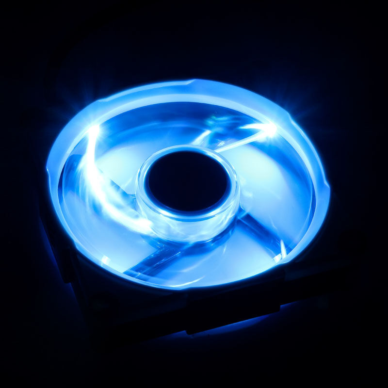 IN WIN Aurora RGB LED Fan, 120mm, Set of 3 - Black / White