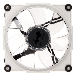 IN WIN Aurora RGB LED Fan, 120mm, Set of 3 - Black / White
