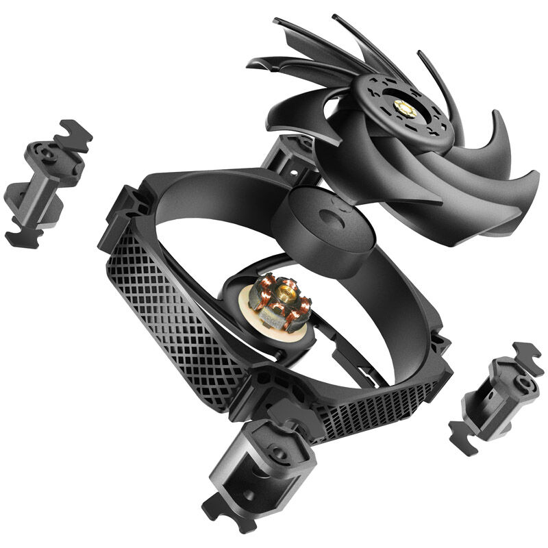 Jonsbo HF-120 PWM Fan - 120mm, black : image 10