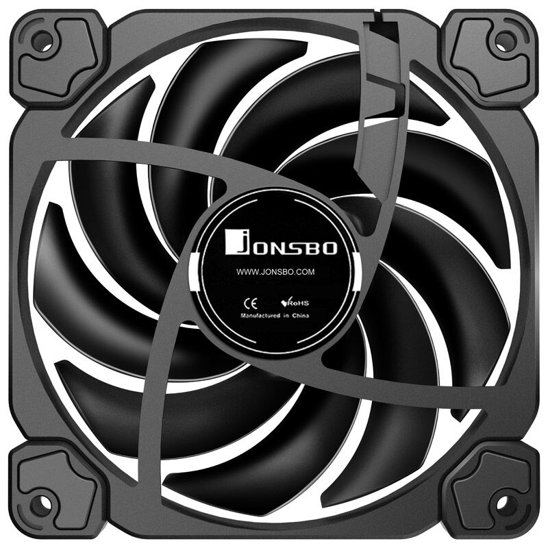 Jonsbo HF-120 PWM Fan - 120mm, black : image 8