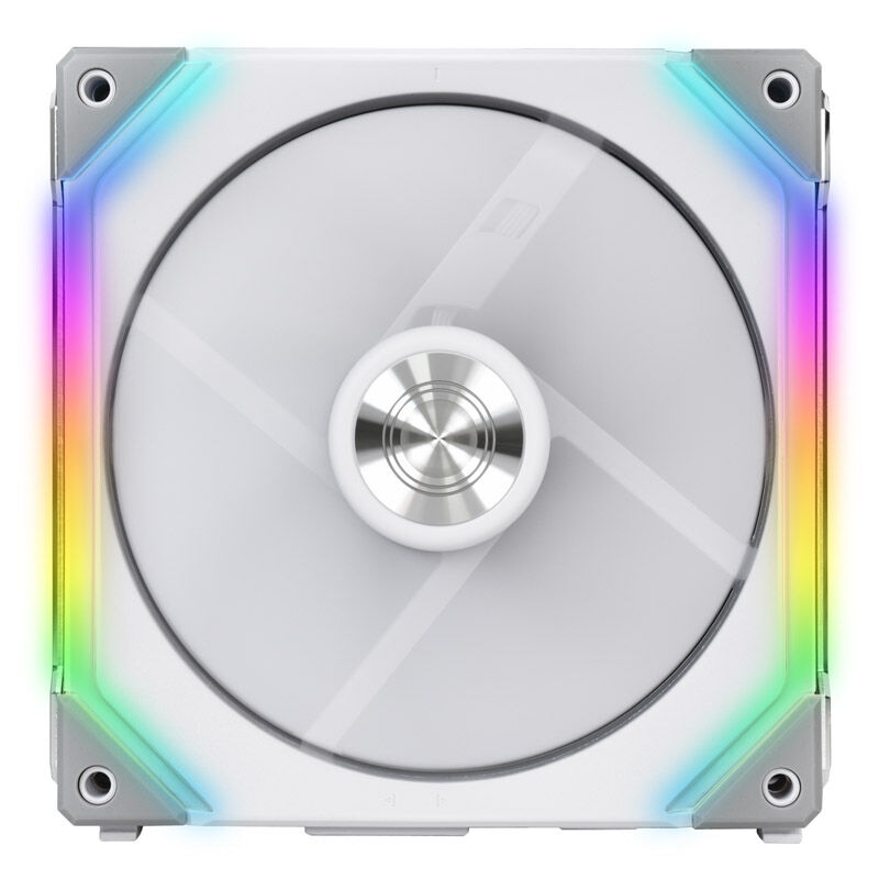lian li UNI FAN SL140 RGB PWM Fan, Pack of 2 incl. Controller - 140mm, white