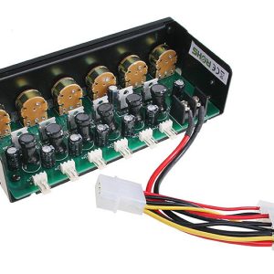 Lamptron FC2 fan controller 5.25 inch - Black