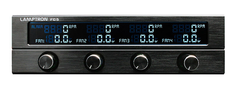 Lamptron FC5 V2 5.25 Fan Controller - Black
