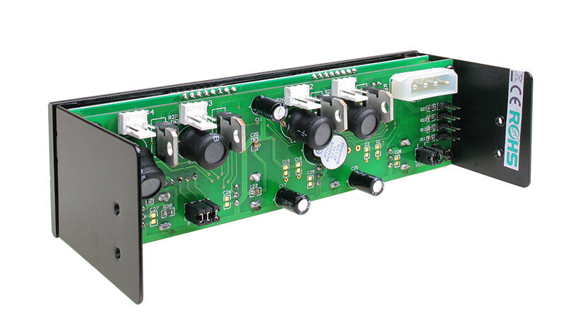 Lamptron FC5 V2 5.25 Fan Controller - Black