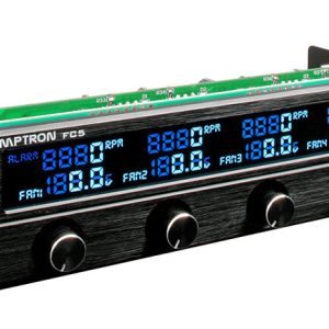 Lamptron FC5 V2 5.25 Fan Controller - Black
