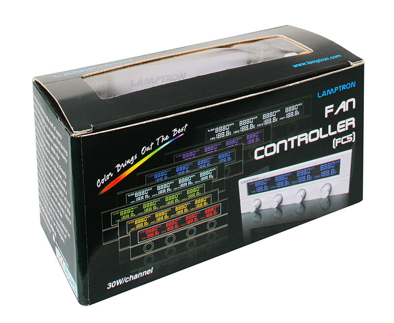 Lamptron FC5 V2 5.25 Fan Controller - Silver