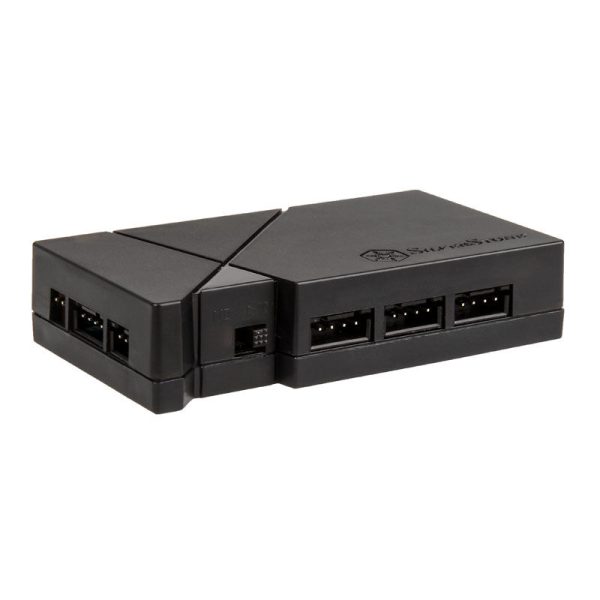 Silverstone SST-LSB01 RGB-LED-Hub + 2x LED-Strip – black