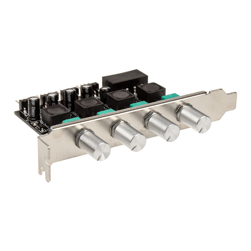 Lamptron CP436 4-channel fan controller for PCI slot - silver
