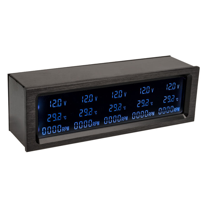 Lamptron CP530 automatic fan control - RGB, black : image 1