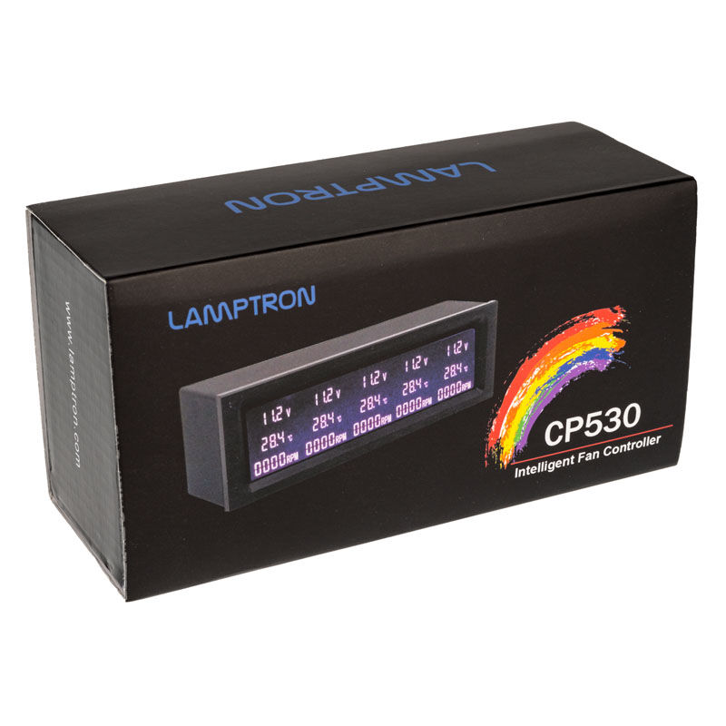 Lamptron CP530 automatic fan control - RGB, black : image 4