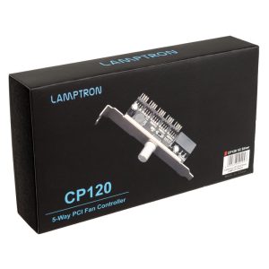 Lamptron CP120 V2 PCI cover fan control - silver