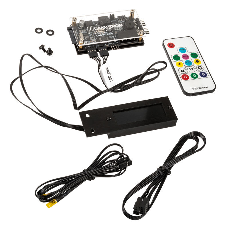 Lamptron TC20 PCI RGB Fan and LED Controller - Black : image 4