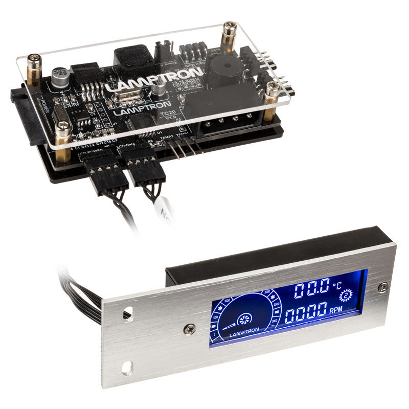 Lamptron TC20 PCI RGB fan and LED controller - silver : image 1