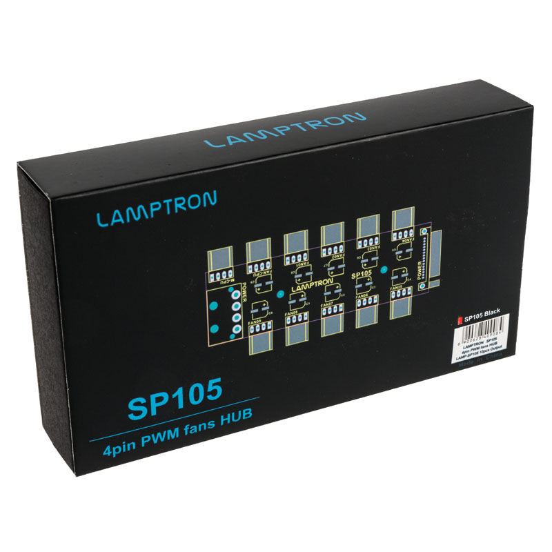 Lamptron SP105 10x PWM fan hub