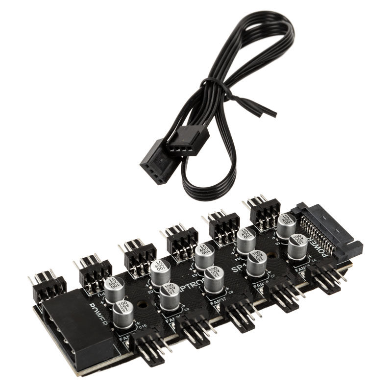 Lamptron SP105 10x PWM fan hub